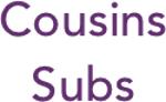 Cousins Subs Coupons & Discount Codes